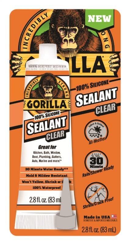 GORILLA 100% SILICONE CLEAR 83ML