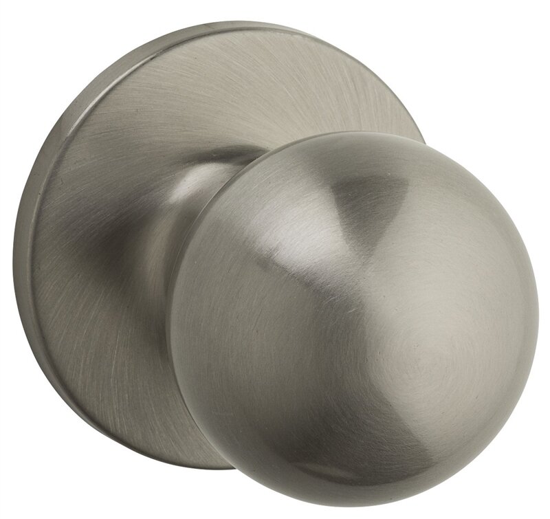 REGINA PASSAGE SATIN NICKEL KNOB