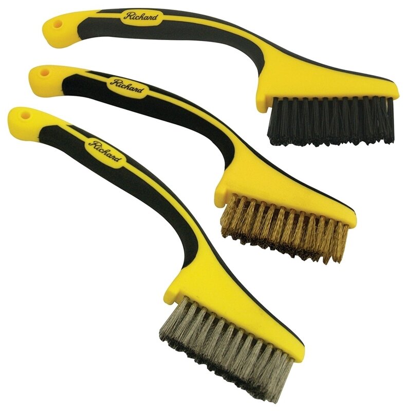03234 MINI WIRE BRUSHES 3PK