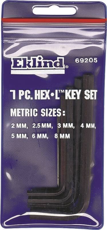 HEX KEY SET 7PC METRIC MM MINI
