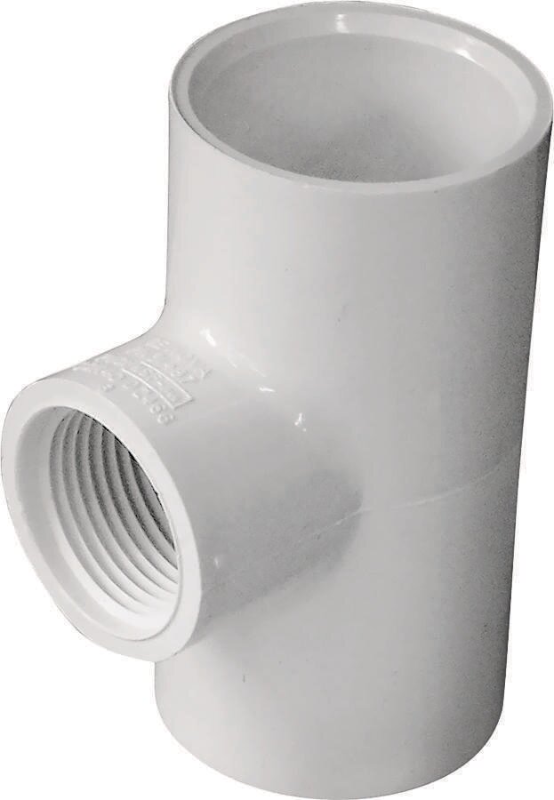 1" PVC TEE X 3/4" FIP