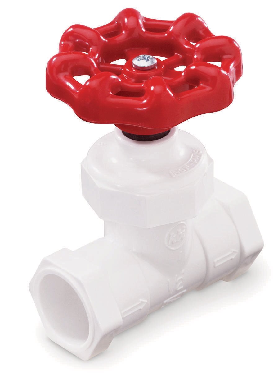 1/2" PVC GLOBE VALVE SOC