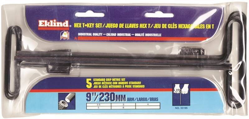 T HANDLE 5PC HEX KEY SET