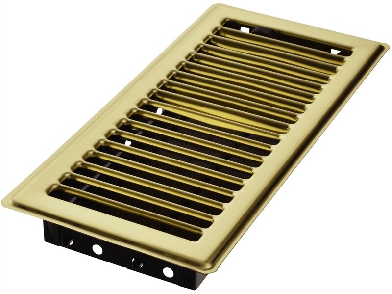 4X10 BRASS REGISTER