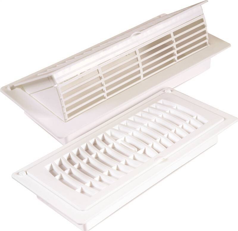 4" X 10" Pop-Up Floor Register White