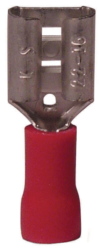 C14-141F RED FEMALE 22-16 AWG