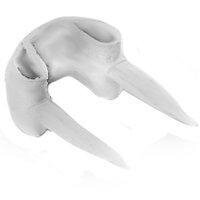 MSW-1540 BELL WIRE STAPLE WHT