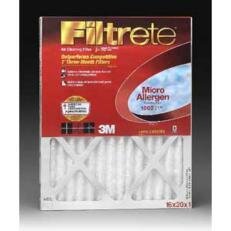 20X20X1 AIR FILTER 3M RED