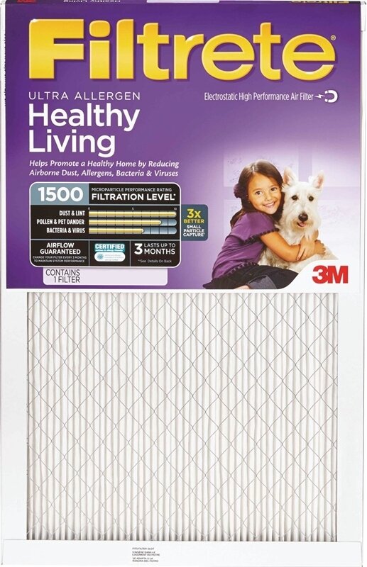 16X25X1 AIR FILTER 3M PURPLE