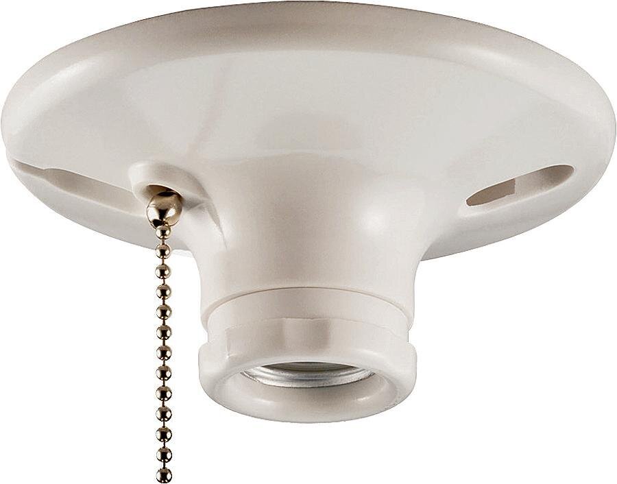PLASTIC LAMPHOLDER W CHAIN