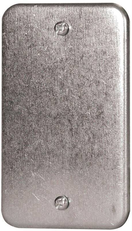 SINGLE BLANK PLATE GALV