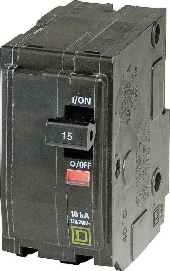 QO215CP 15A 2P 240V SQ D BREAKER