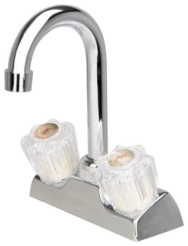 BAR FAUCET CHROME PLASTIC