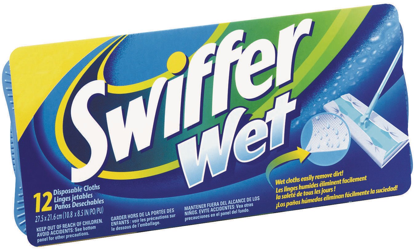 SWIFFER WETMOP REFILLS 12PK