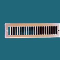 3" X 10" Toespace Grille White