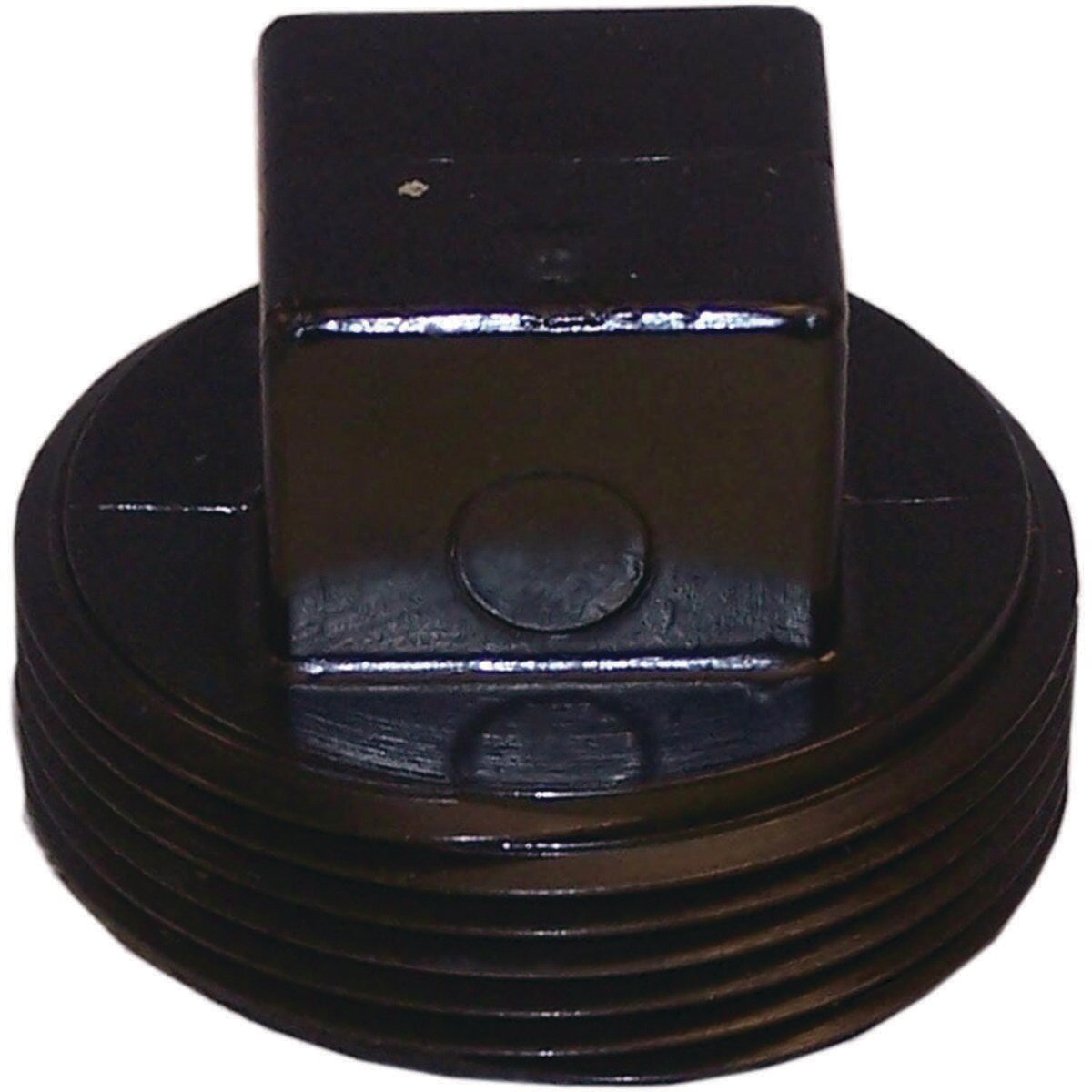 3" ABS PLUG THREADED