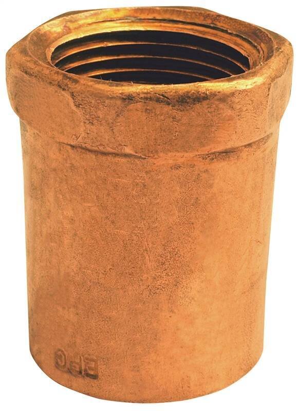 1/2" X 3/4" Copper X FIP