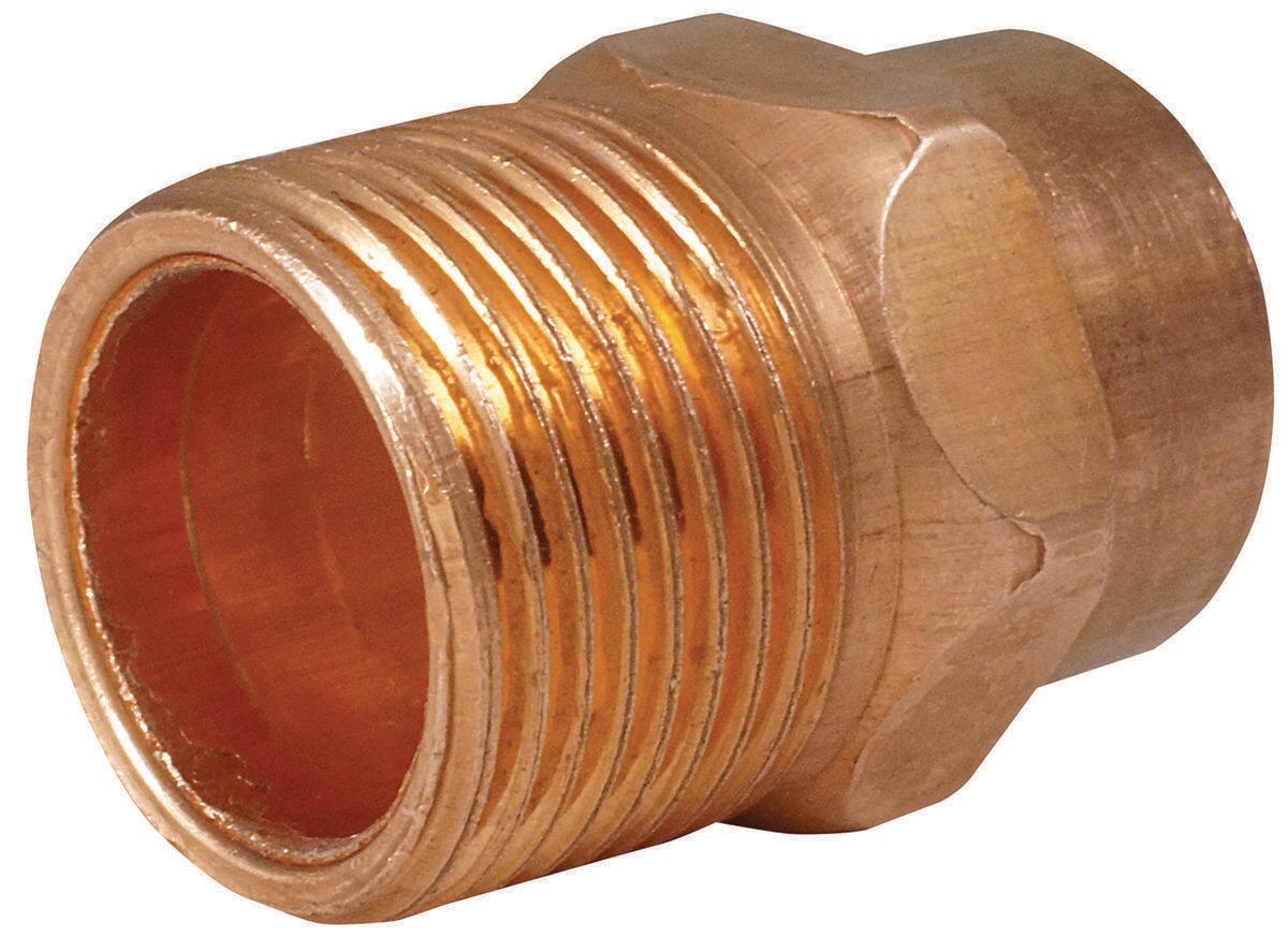 3/4" Copper X MIP