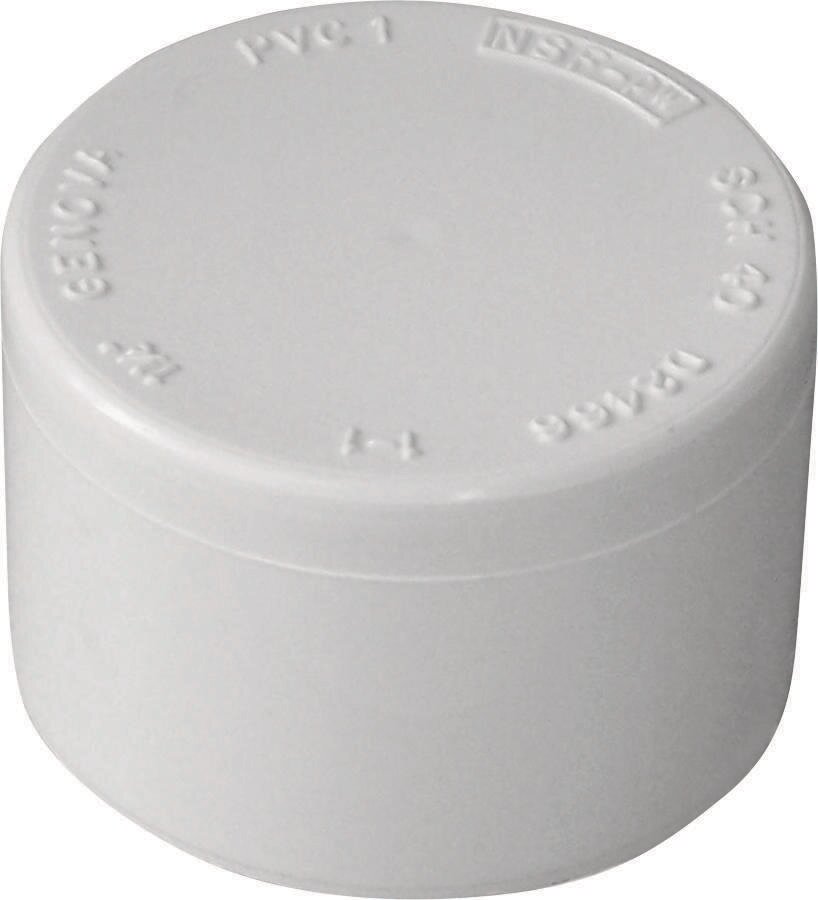3/4" PVC CAP SOLVENT WELD