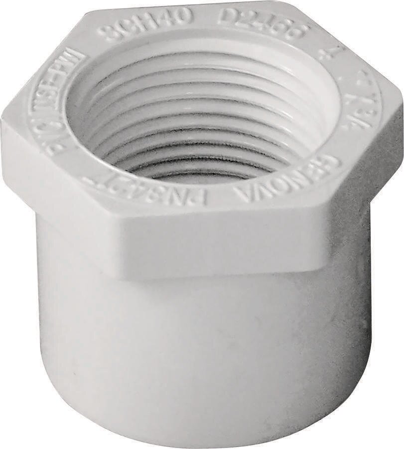 1" X 3/4" PVC X FIP Bushing