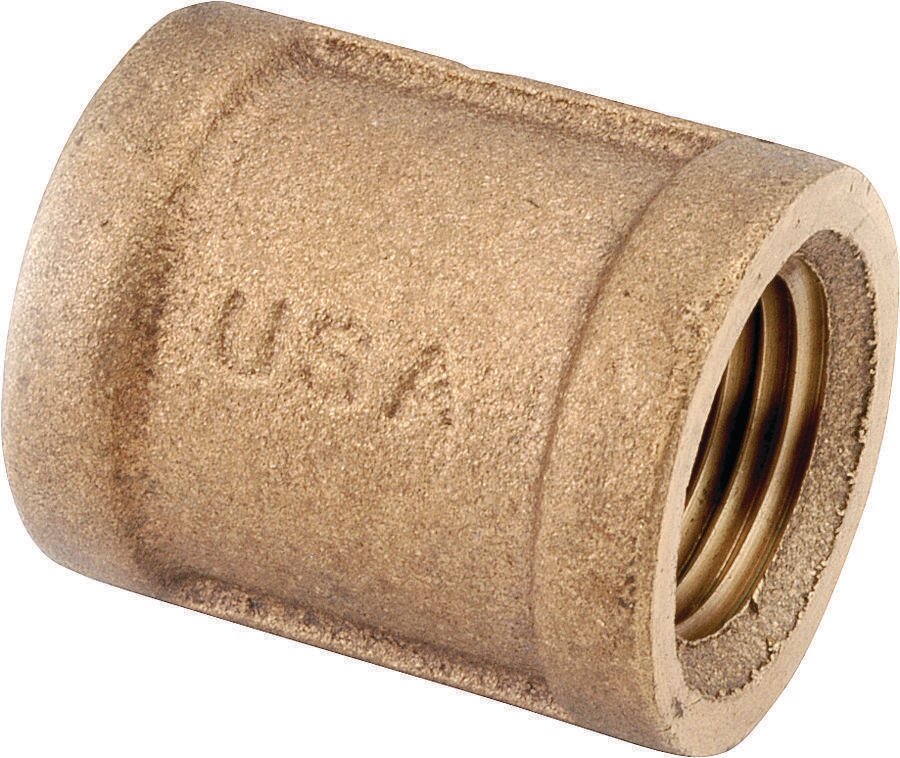 1/2" Brass Coupling