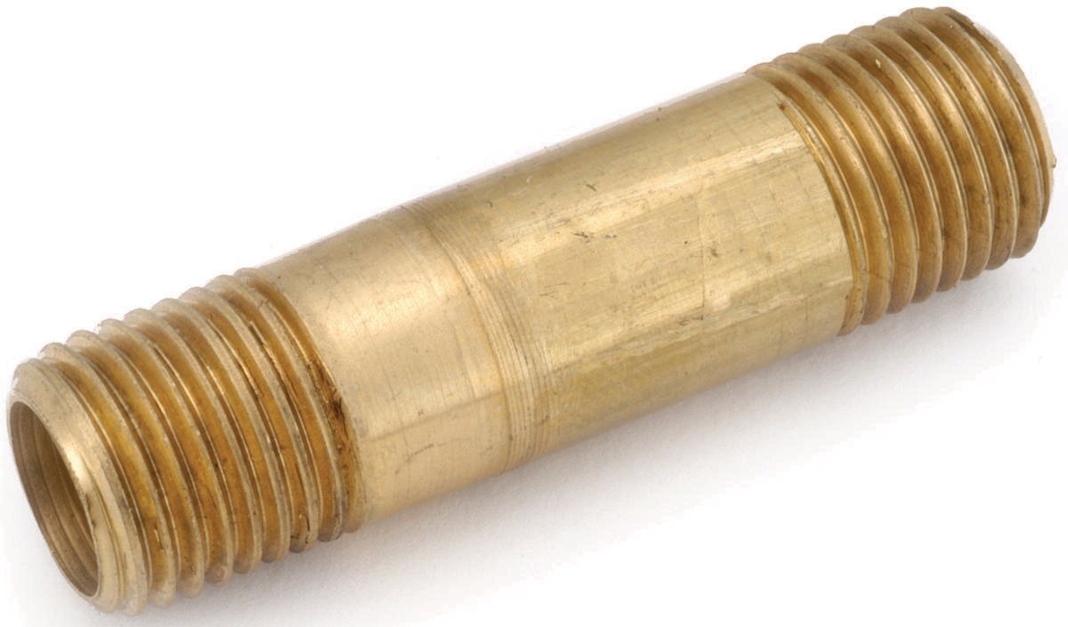 1/4" X 2" Brass Nipple