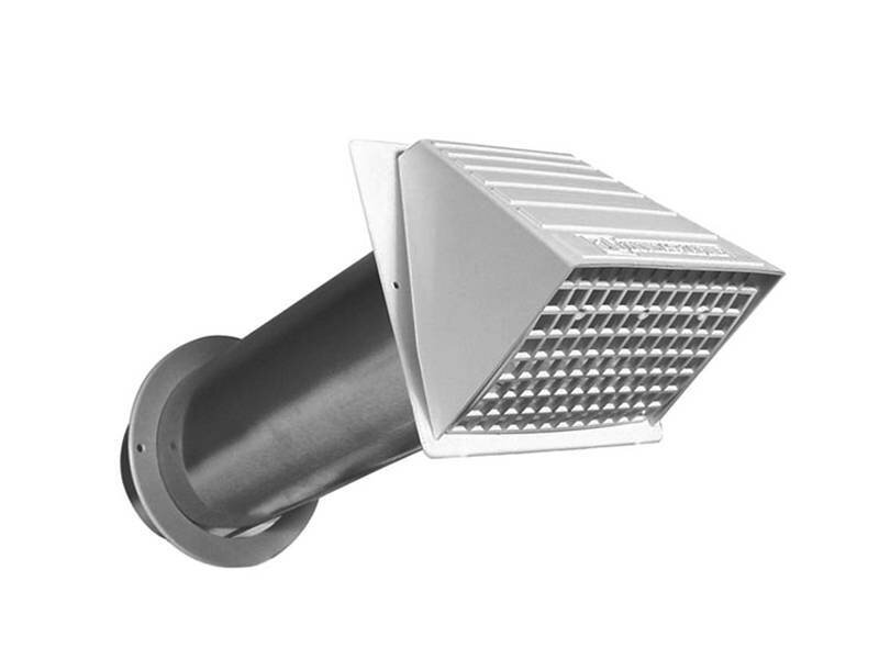 4" Maxivent Hood Grille White