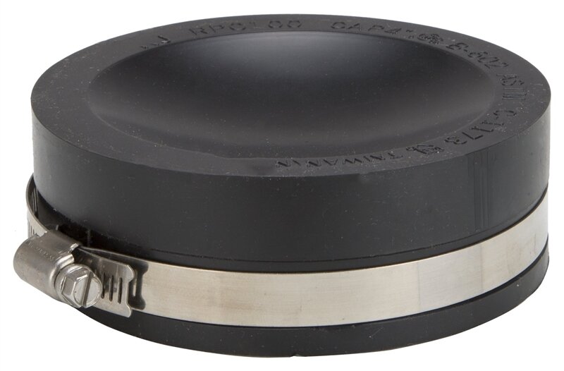 4" Fernco Test Cap