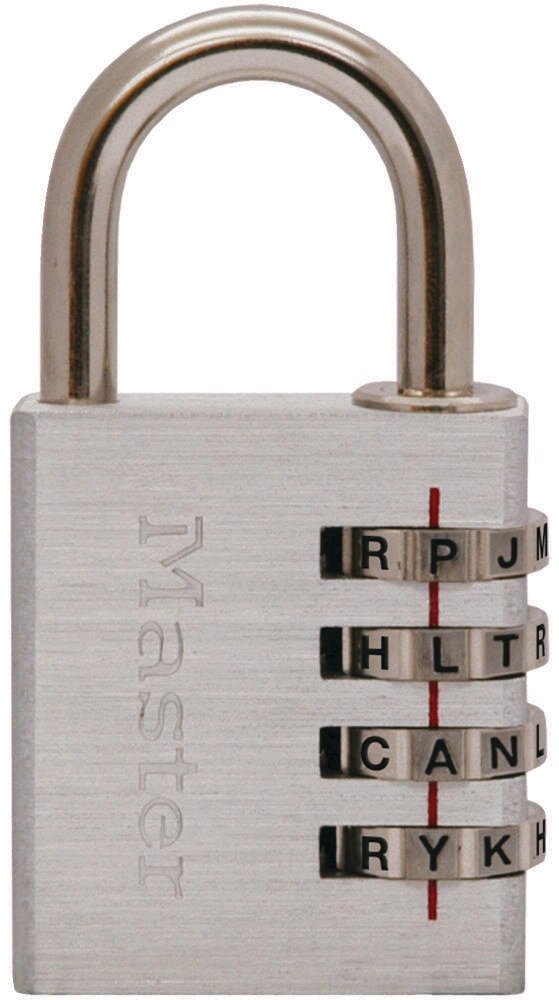 MASTERLOCK COMBO WORD LOCK MULTICOLOR