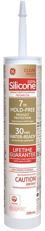 GE Kitchen & Bath Silicone Clear 300ml