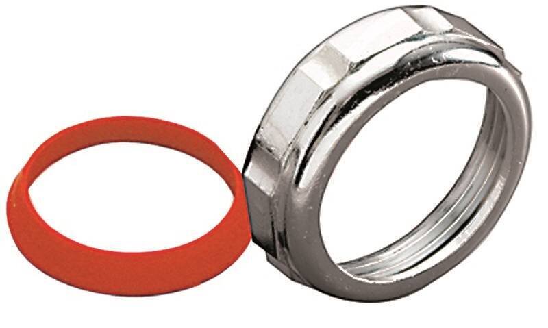 1-1/4" Chrome Tailpiece Nut