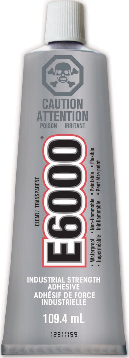 E6000 INDUSTRIAL ADHESIVE TUBE