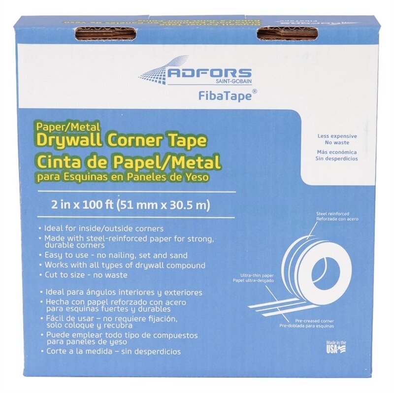 DRYWALL CORNER TAPE 2" X 100'