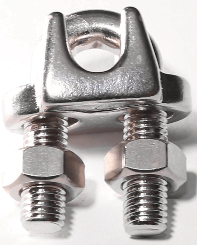 1/16" SS CABLE CLAMP