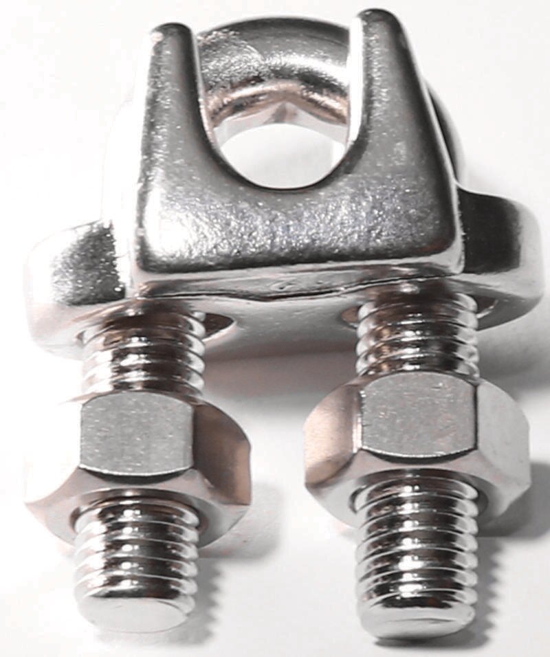 1/8" CABLE CLAMP SS