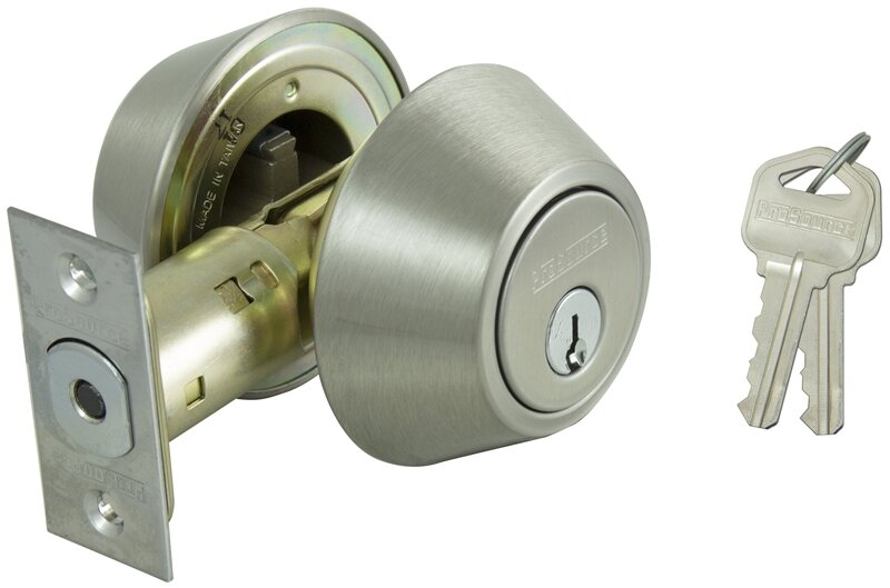 SINGLE CYLINDER DEADBOLT SS