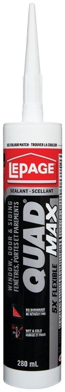 LePage Quad MAX Exterior Sealant White 280ml
