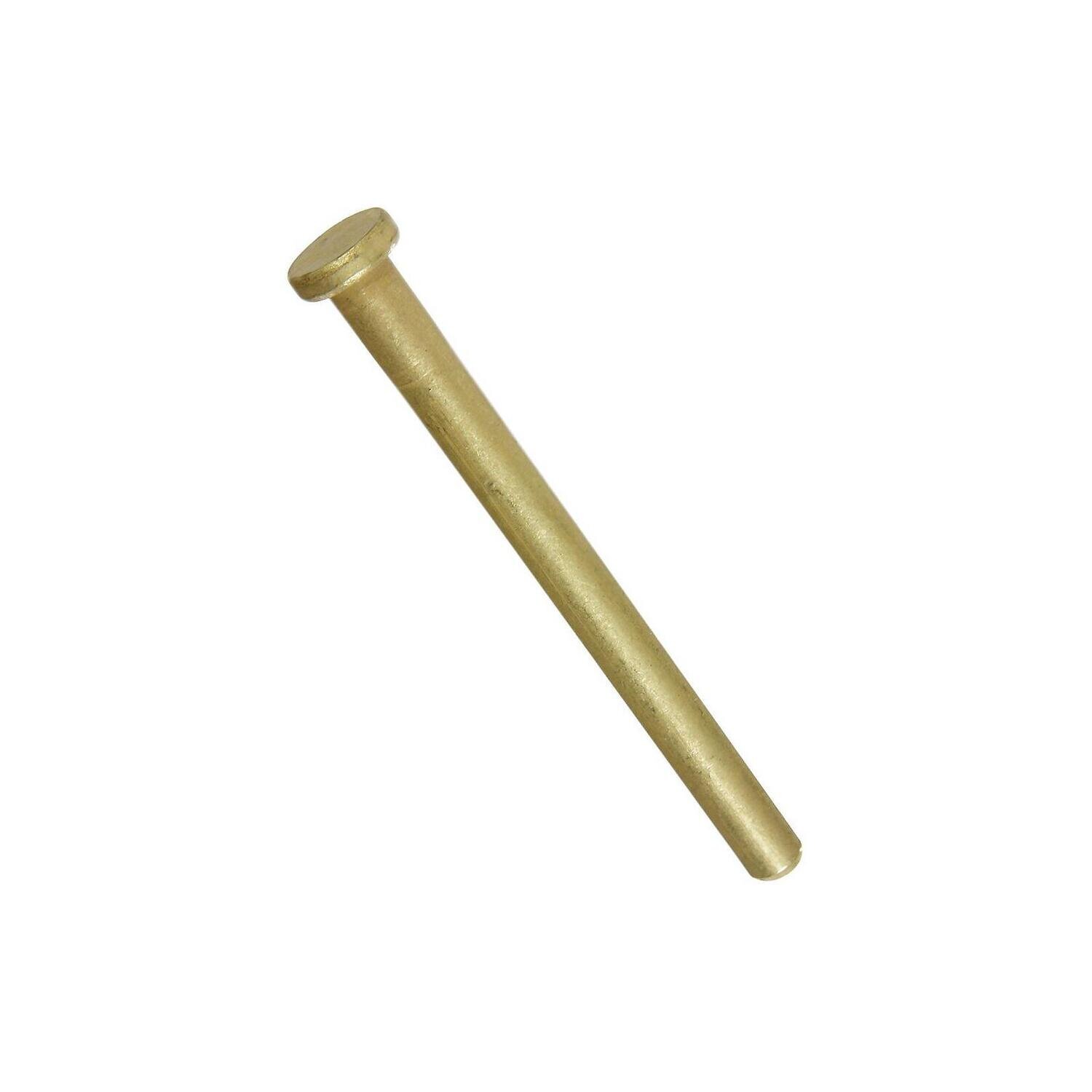 DOOR HINGE PIN BRASS 2PK