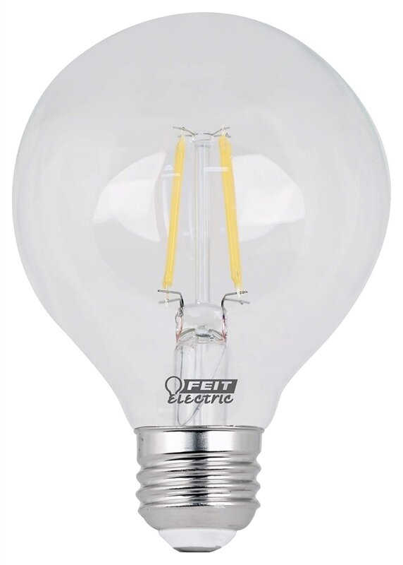 LED 60W G25 BULB CLEAR MED BASE