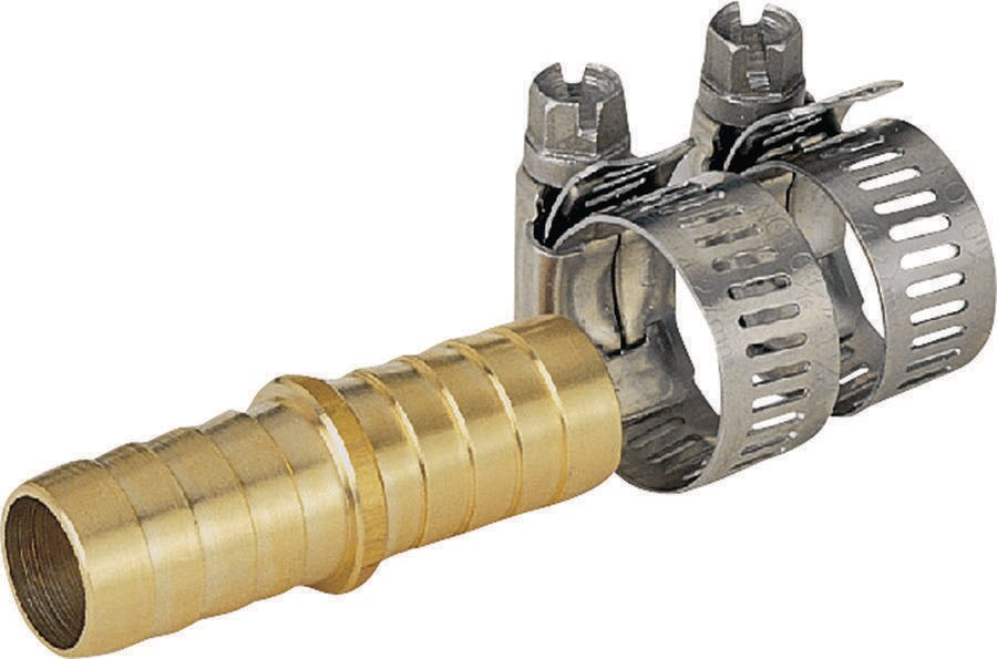 5/8" BRASS HOSE BARB COUPLING