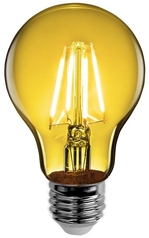 LED A19 LIGHT BULB YELLOW