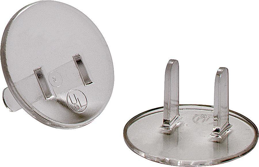 SAFTY PLUG CAPS CLEAR