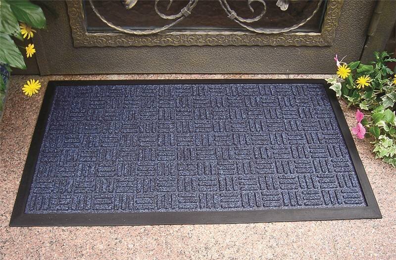 18" X 30" FLOOR MAT BLUE