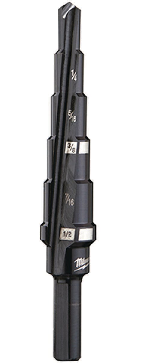 MILWAUKEE STEP DRILL BIT 3/16"-1/2"