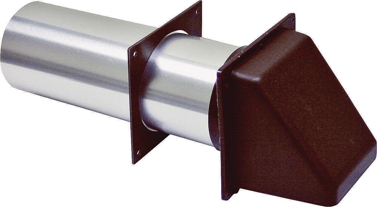 3" Vent Hood w/ Screen Brown
