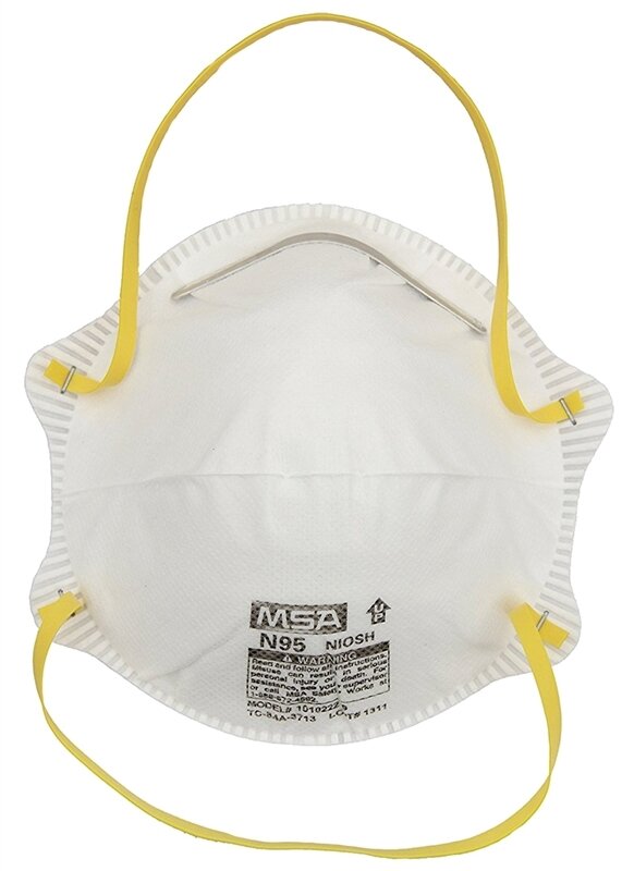 SAFETYWORKS N95 RESPIRATOR 2PK