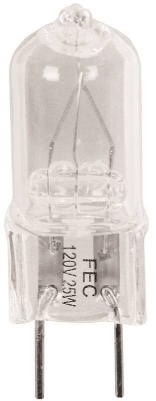 25W HALOGEN BULB BI-PIN 120V G8