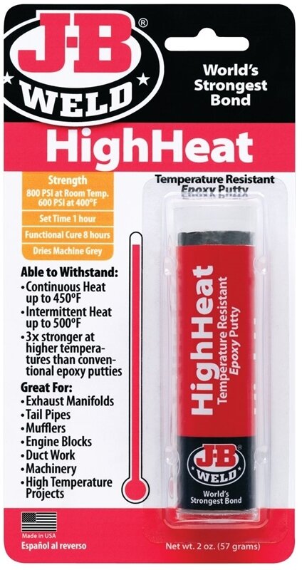 JB WELD HIGH HEAT EPOXY 57G