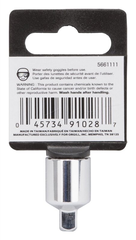 UNITOOL SOCKET ADAPTER 3/8X1/4
