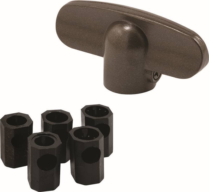 UNIVERSAL T CRANK WINDOW HANDLE